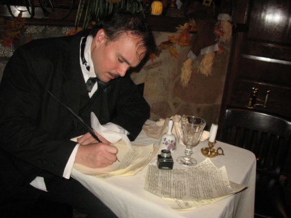 Ticket: Poe's Last Stanza - An Interactive Evening with Poe at the Sunset Restaurant 10-28-19